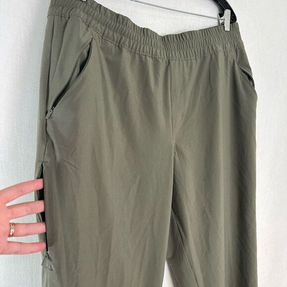 Columbia Pleasant Creek Core Pants Womens XL Gropcore Utility Elastic Waist - Picture 3 of 11